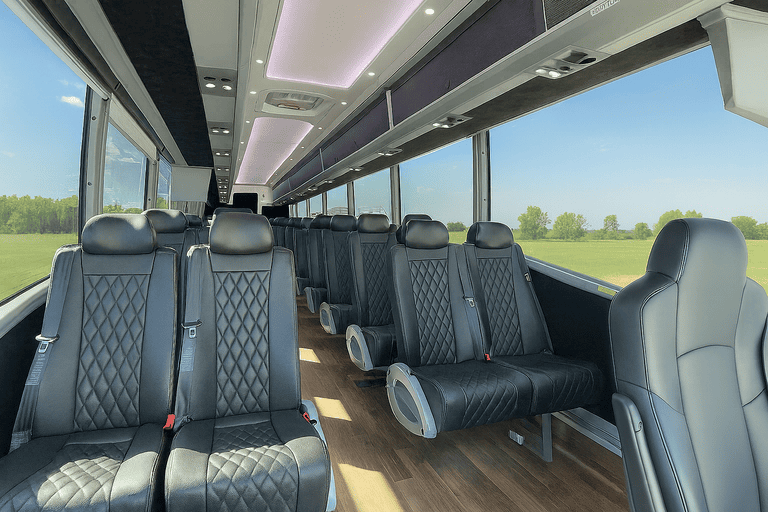 coach bus in Albany