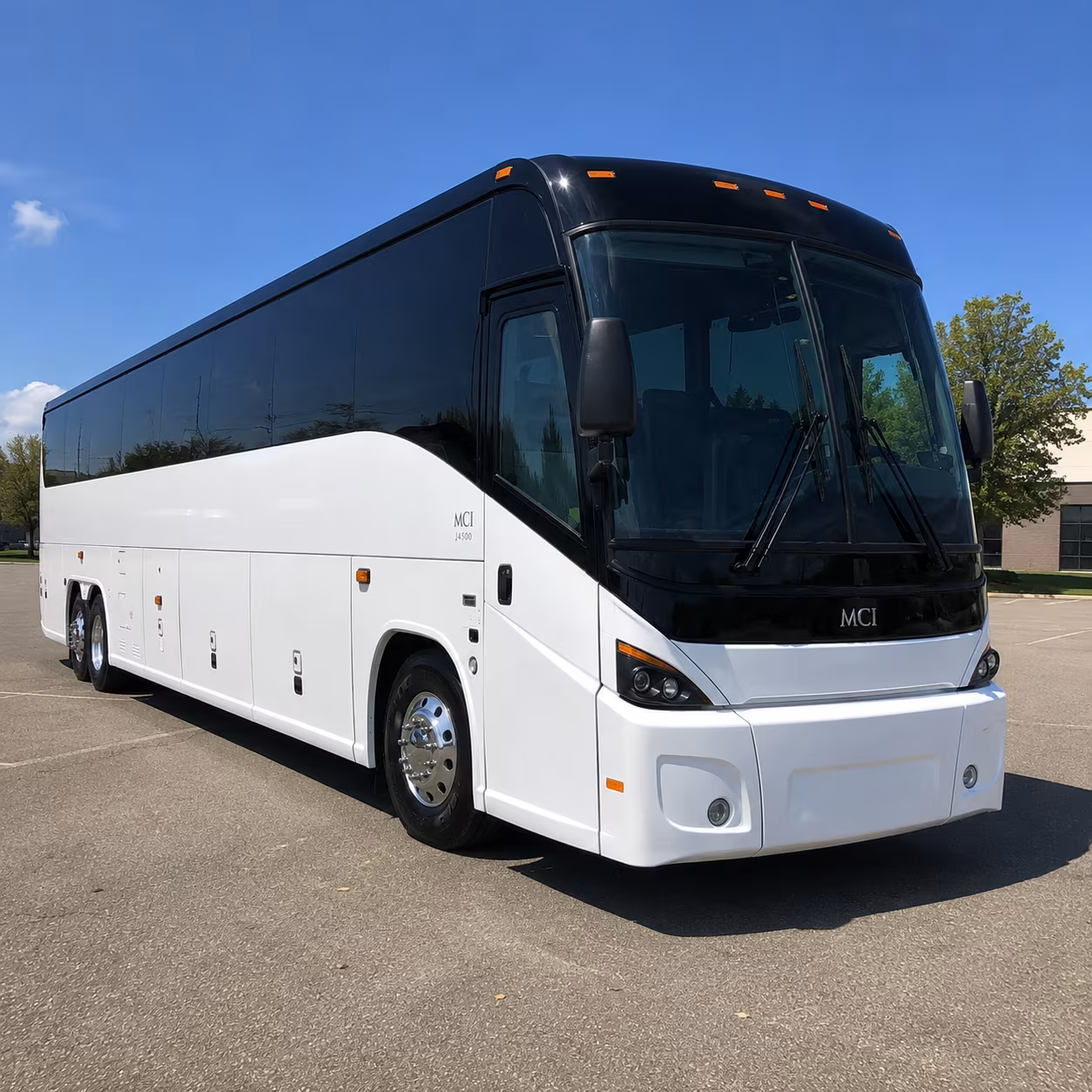 albany 45 passenger charter bus