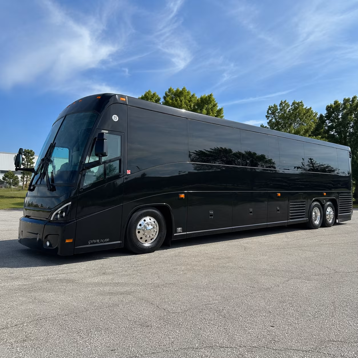albany 47 passenger charter bus