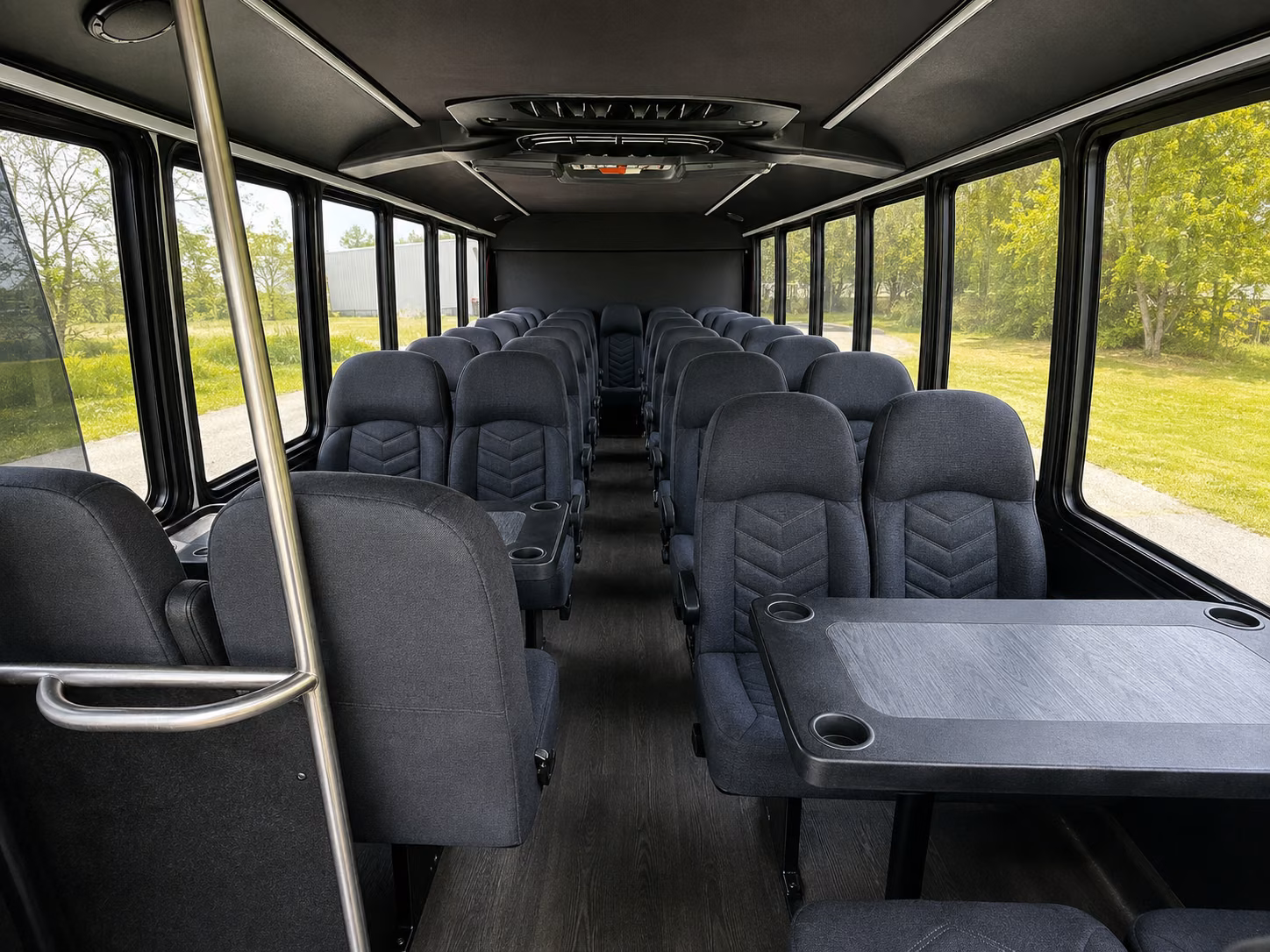 albany sporting event transportation onboard seating