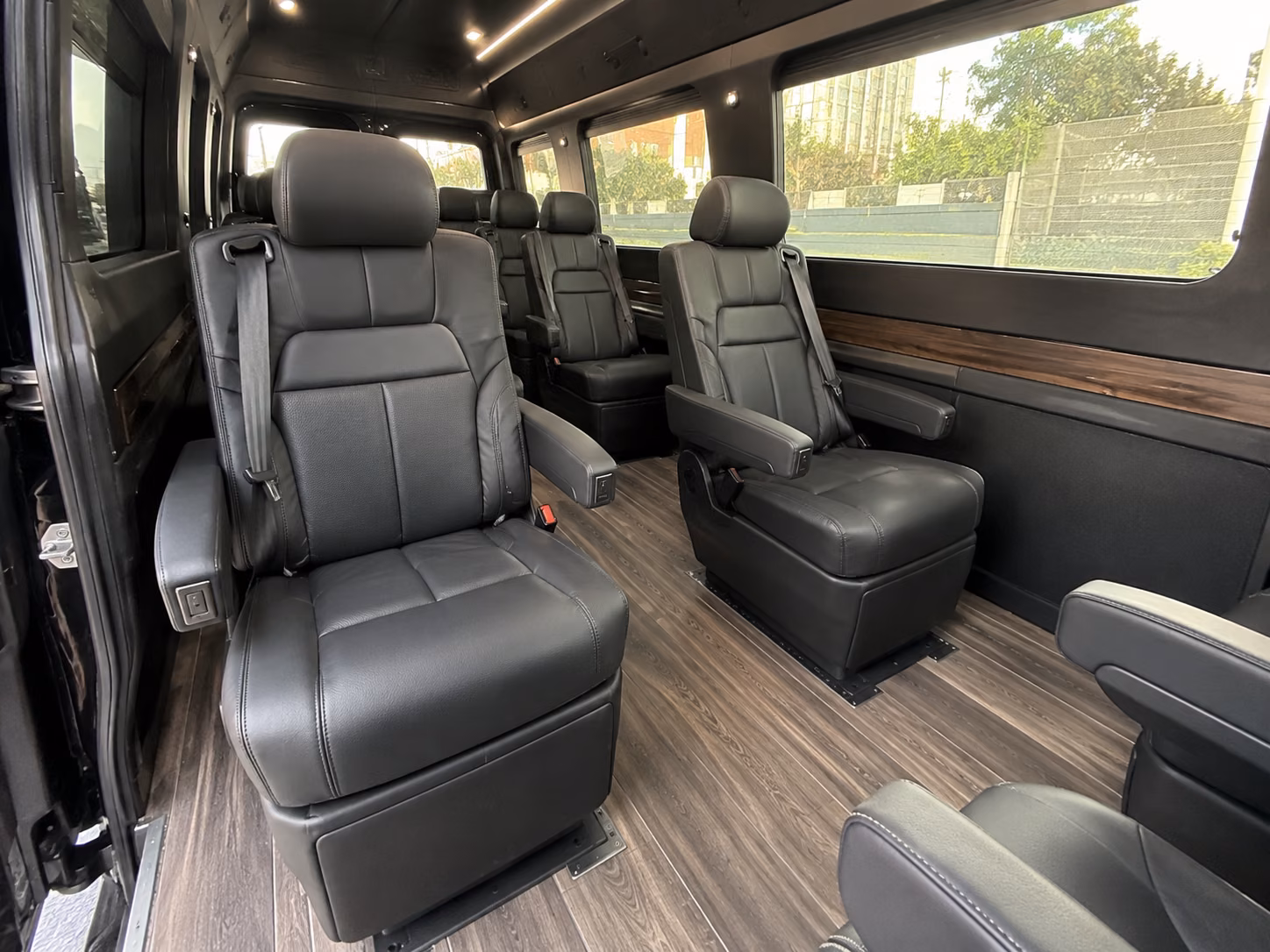 albany sprinter van with driver interior
